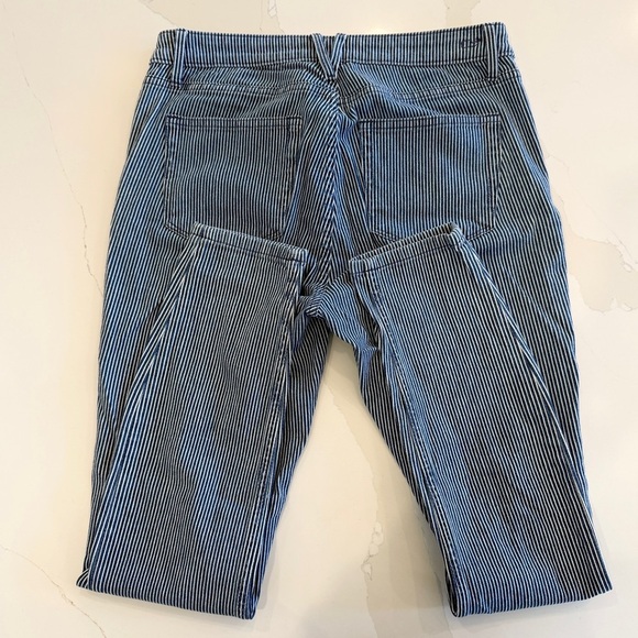 Vineyard Vines Women's Striped Denim Jeans Size 27 Multicolor Straight - Picture 9 of 15